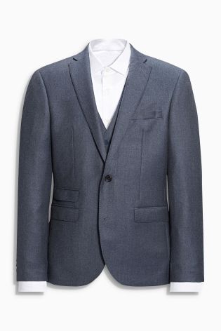Blue Flannel Suit: Jacket